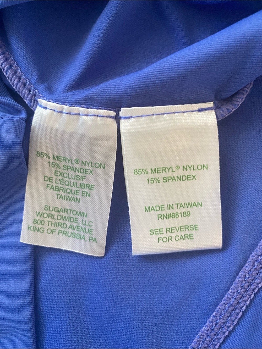 Lilly Pulitzer XXS luxletic long sleeve 3/4 zip top - Picture 8 of 8